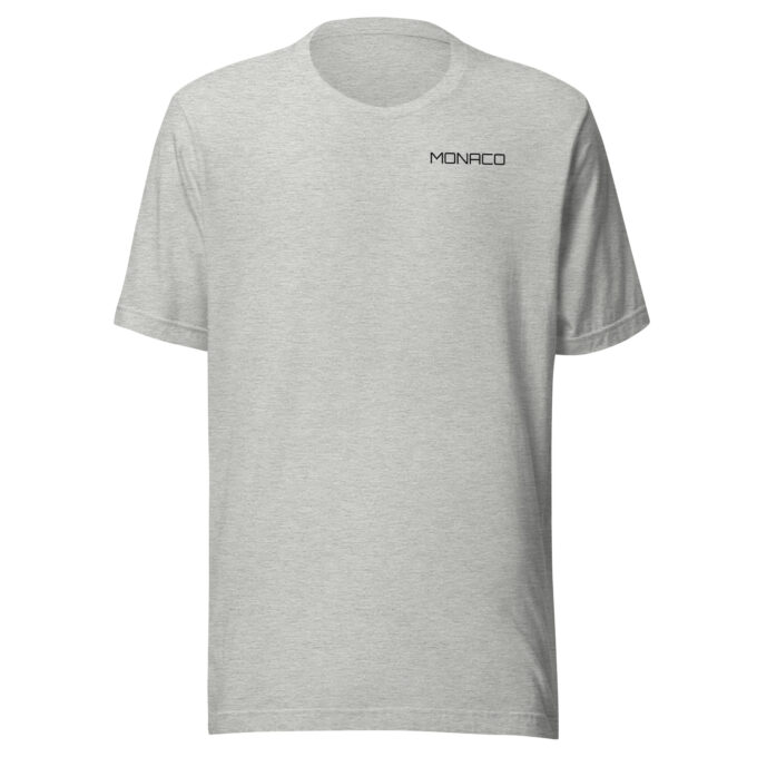 Monaco Formula 1 race track t-shirt – with race circuit silhouette