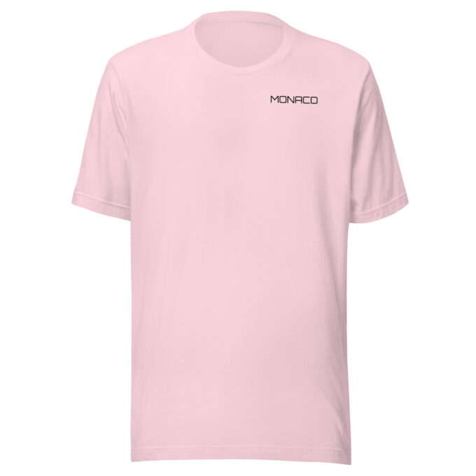 Monaco Formula 1 race track t-shirt – with race circuit silhouette