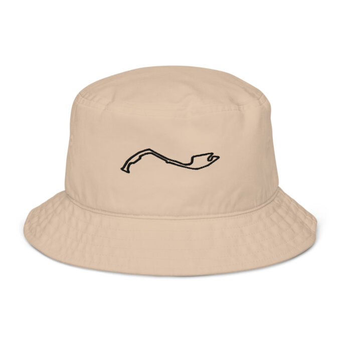 Monaco Formula 1 race track bucket hat – with race circuit silhouette