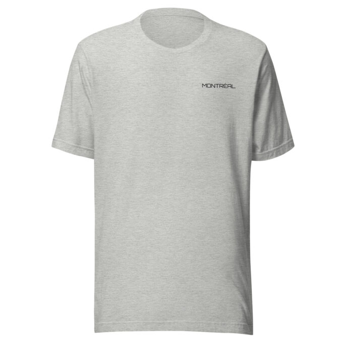 Montreal Formula 1 race track t-shirt – with race circuit silhouette