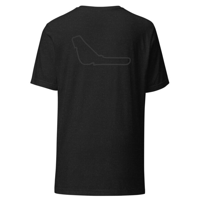 Monza Formula 1 race track t-shirt – with race circuit silhouette