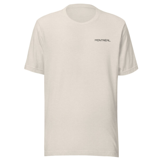 Montreal Formula 1 race track t-shirt – with race circuit silhouette
