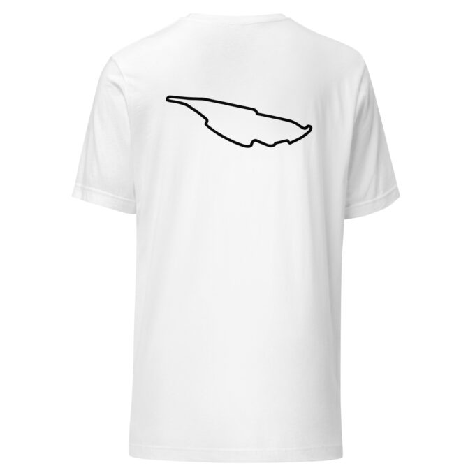 Montreal Formula 1 race track t-shirt – with race circuit silhouette