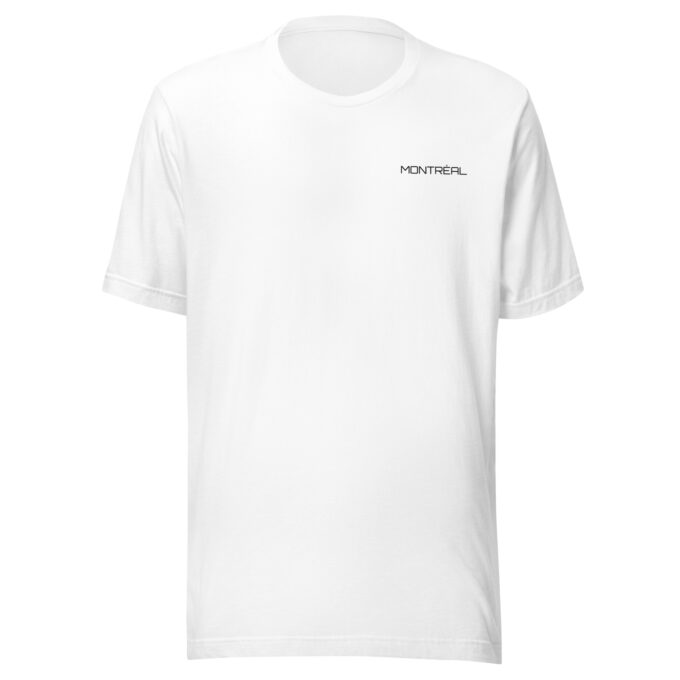 Montreal Formula 1 race track t-shirt – with race circuit silhouette