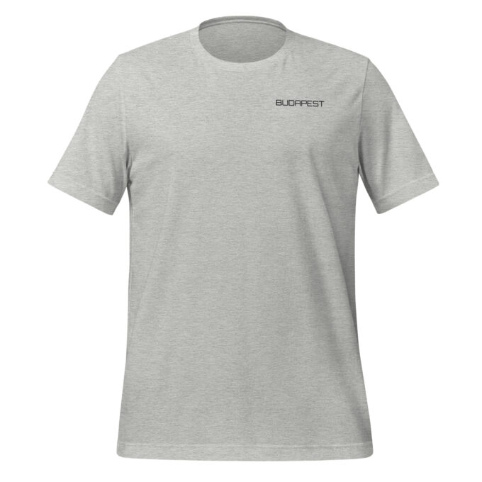 Budapest Formula 1 race track t-shirt – with race circuit silhouette