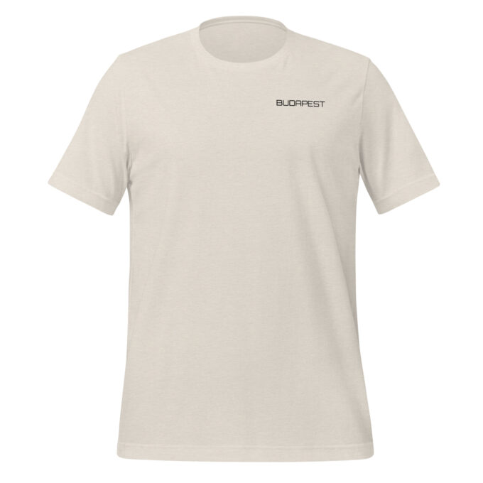 Budapest Formula 1 race track t-shirt – with race circuit silhouette