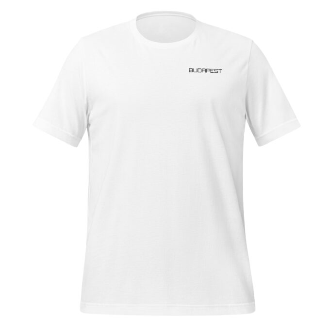 Budapest Formula 1 race track t-shirt – with race circuit silhouette